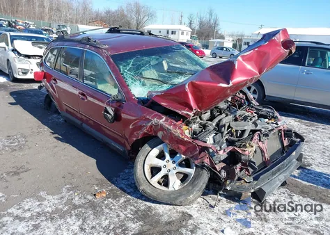 2014 Subaru Outback 2.5I Premium из США, поврежденный, VIN 4S4BRBCC3E3206723
